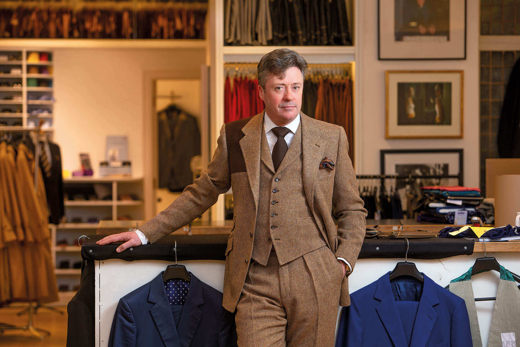 The Art of Bespoke: An Interview with Savile Row’s Richard Anderson