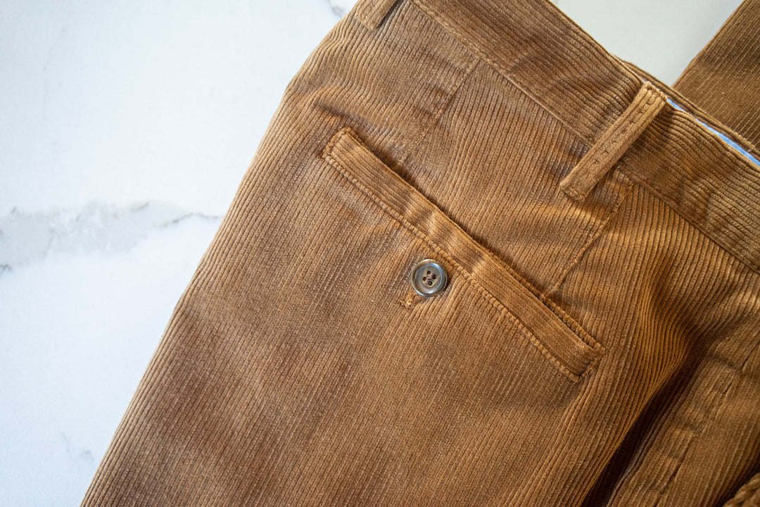 light brown corduroy pants