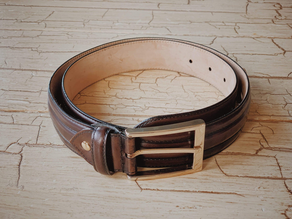 Anatoly's Belts Café Brown Venezia Belt