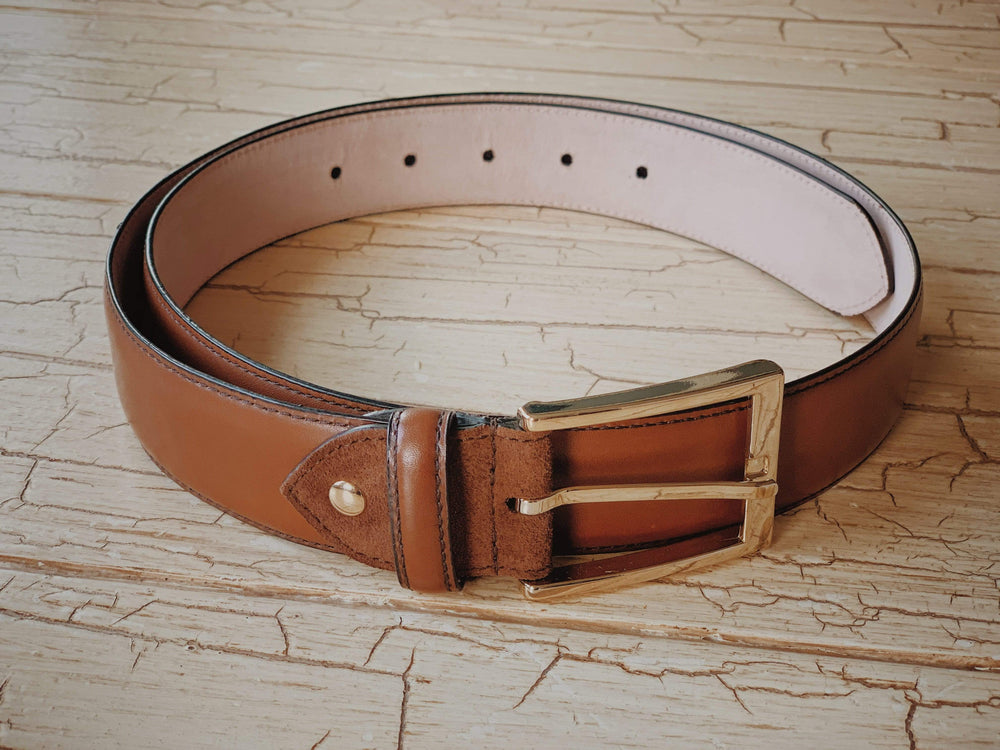 Anatoly's Belts Cognac Harrison Belt