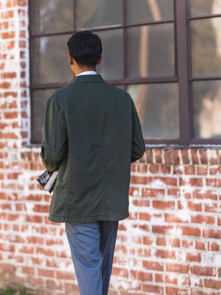 Anatoly's Green Cotton Field Jacket