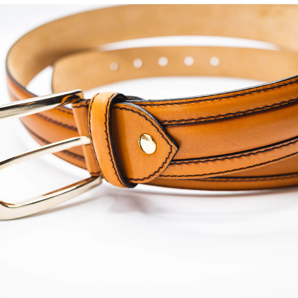 Anatoly & Sons Belts Venezia Belt - Cognac