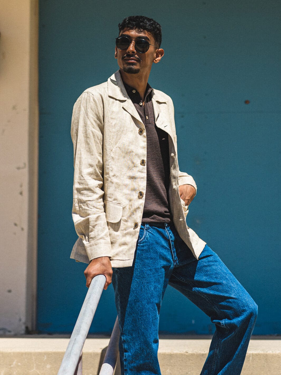 Ivory Italian Linen Traveler Jacket – Anatoly & Sons