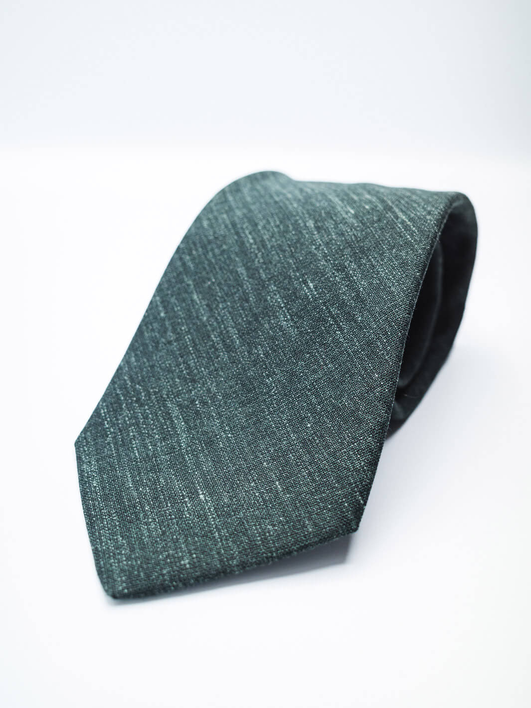 Forest Green Linen-Wool Tie – Anatoly & Sons