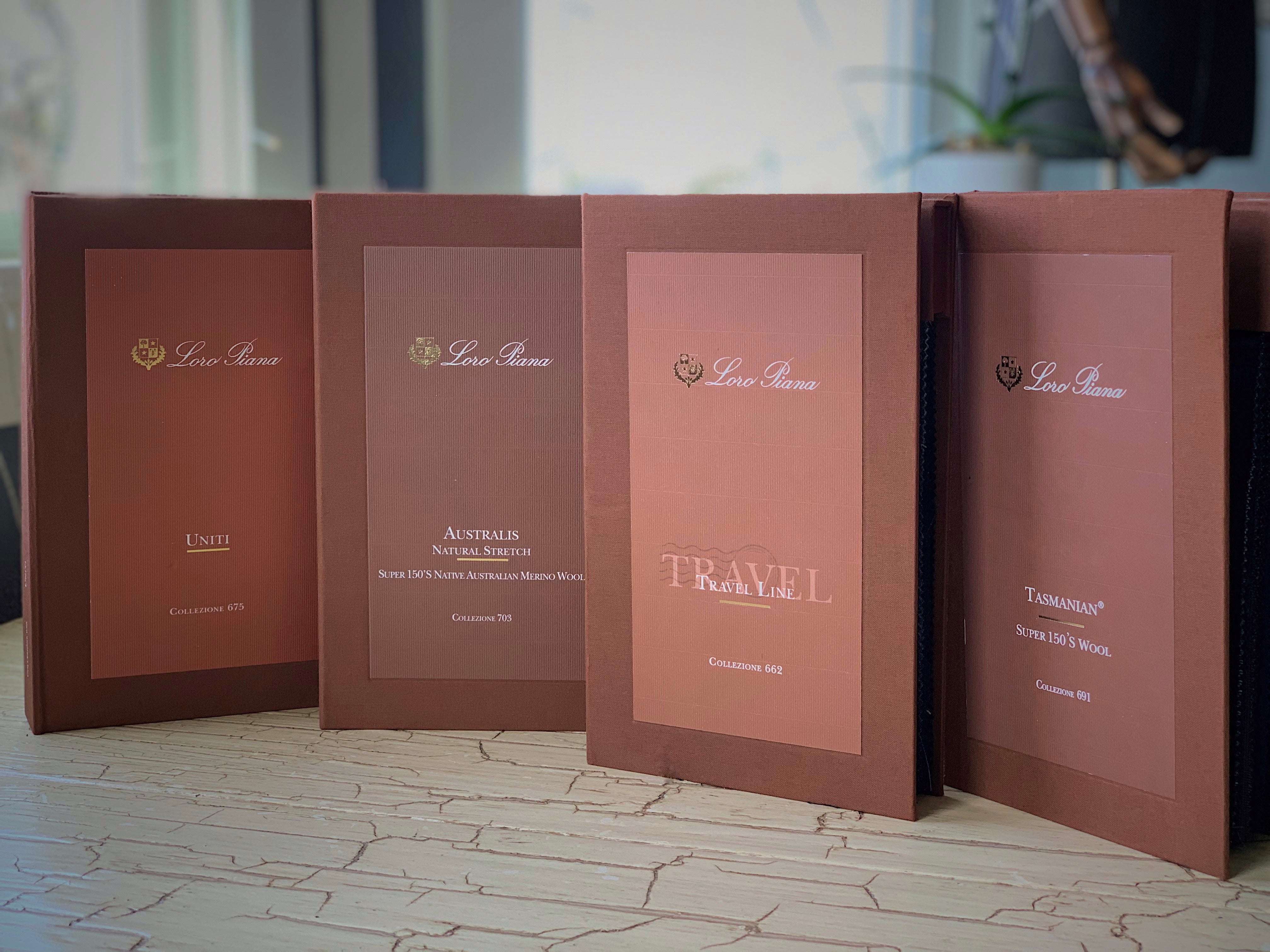 Our Luxury Line of Loro Piana Suits Will Be Available in March