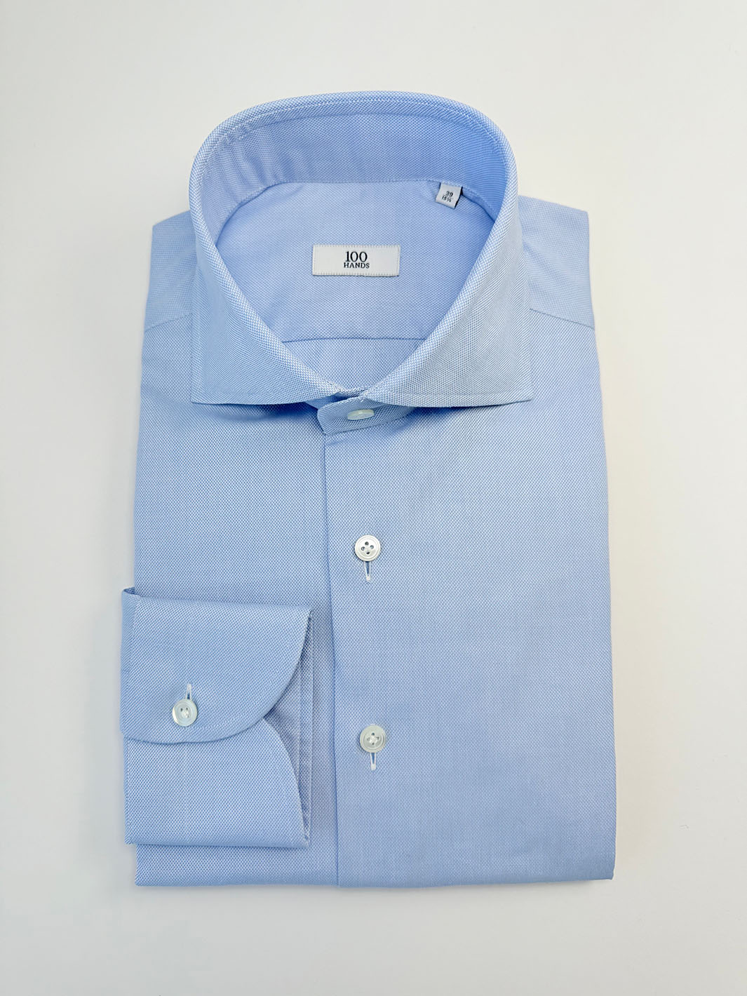 Cotton Oxford Dress Shirt - Light Blue