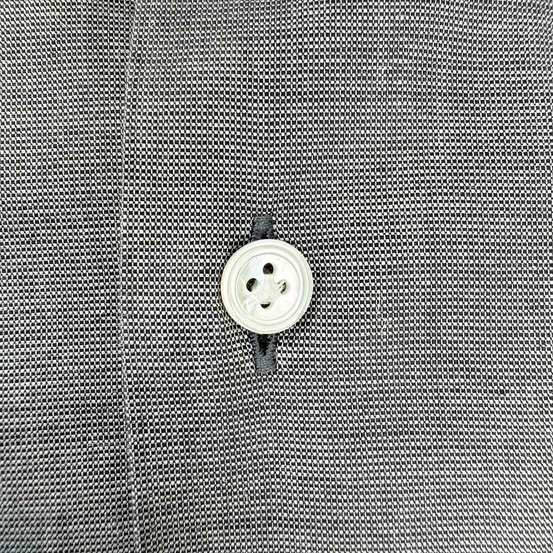 Cotton Oxford Dress Shirt - Grey