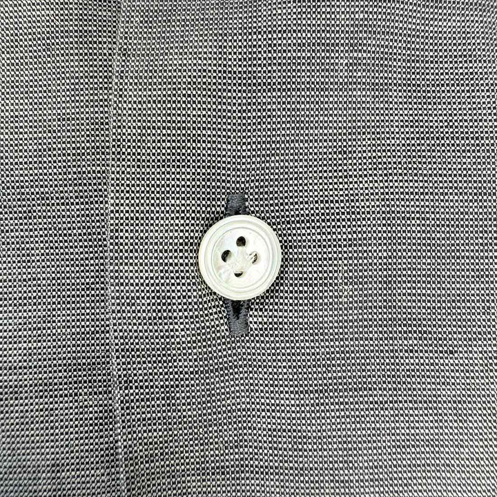 Cotton Oxford Dress Shirt - Grey