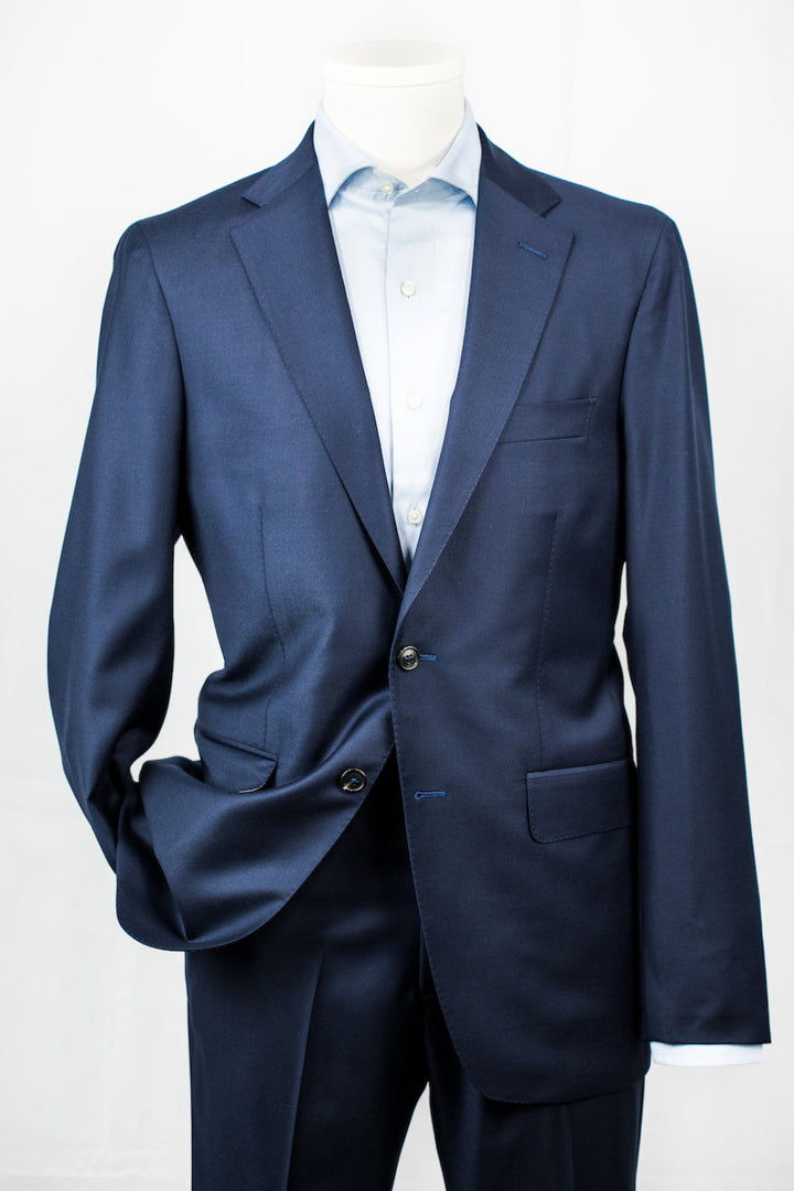 American Blue Twill Zegna Suit