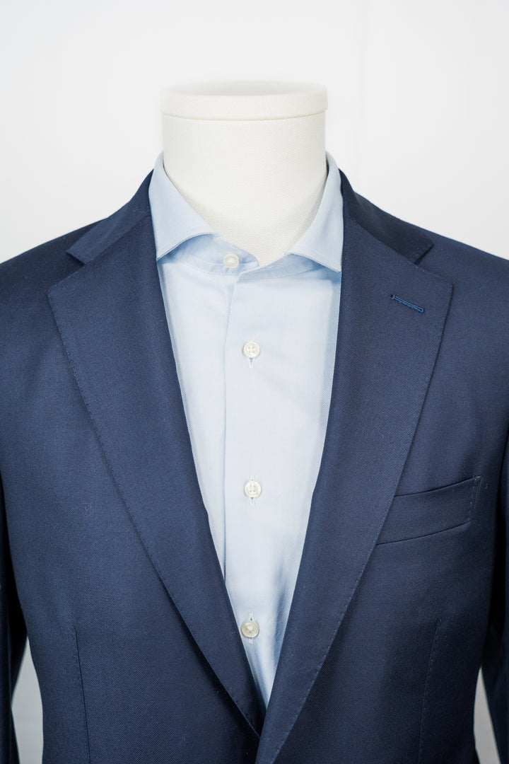 American Blue Twill Zegna Suit