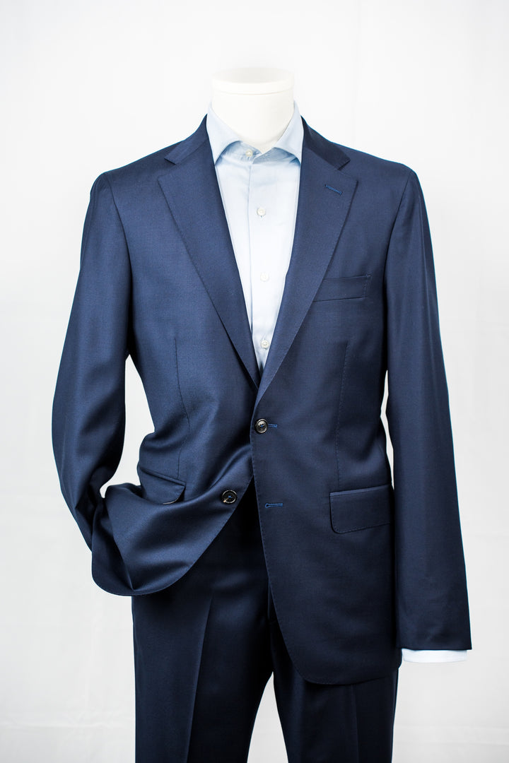 American Blue Twill Zegna Suit