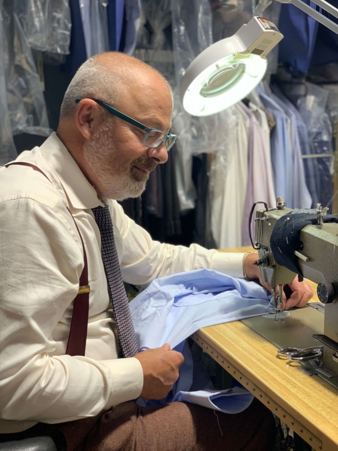 Anatoly sewing