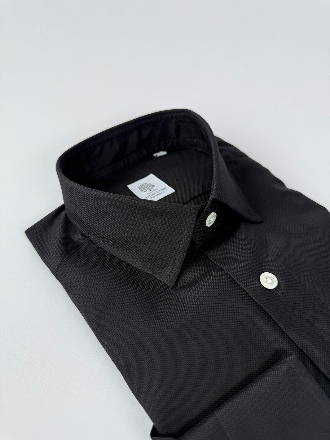 Pinpoint Oxford Dress Shirt - Black
