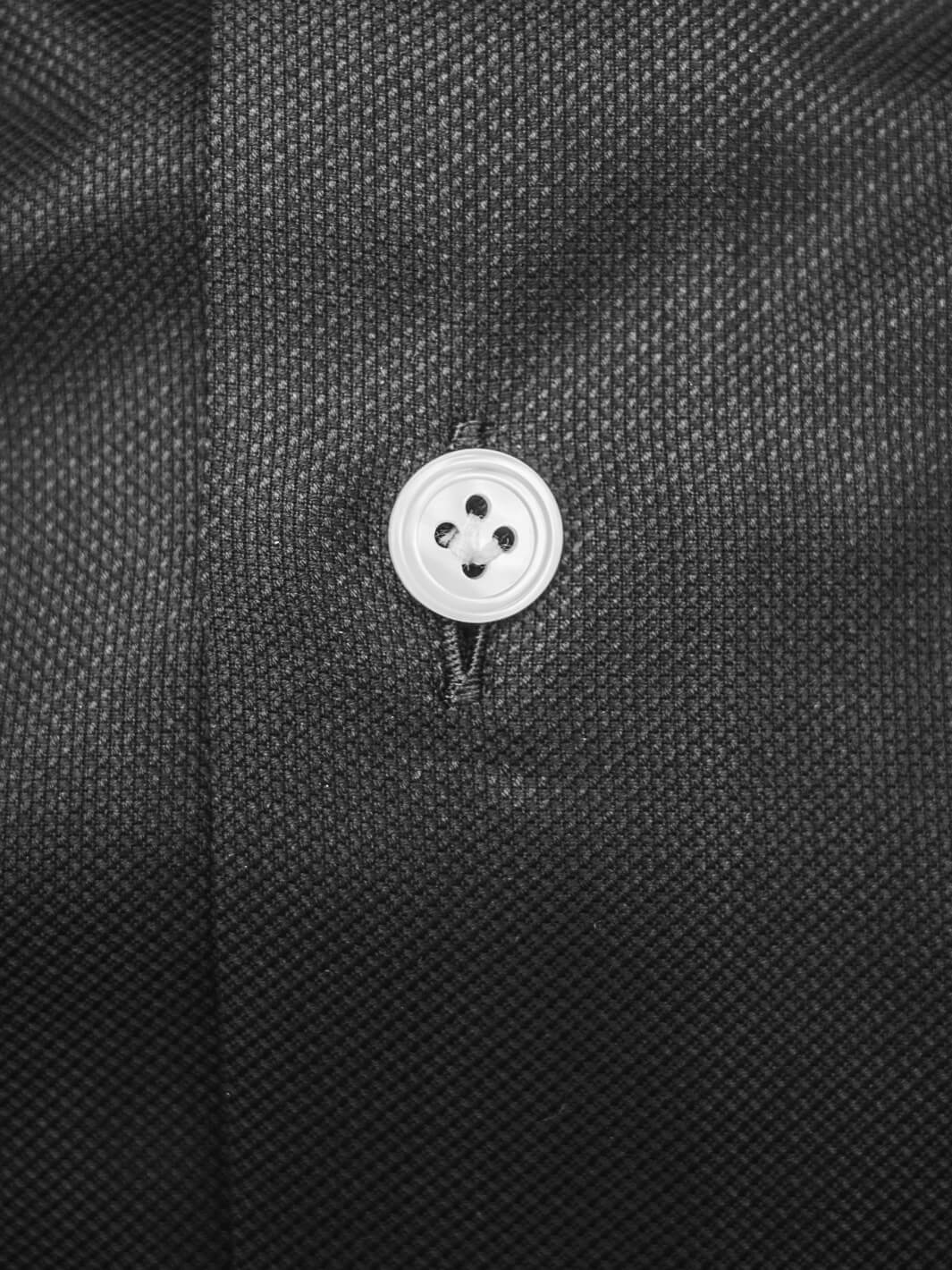 Pinpoint Oxford Dress Shirt - Black