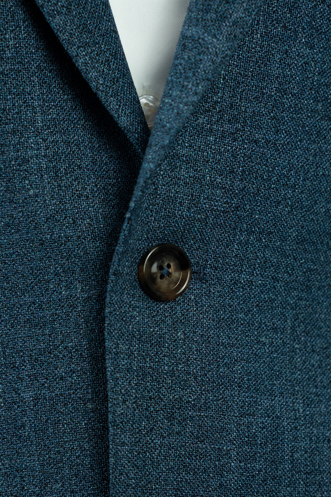 Steel Blue Wool Silk Linen Suit