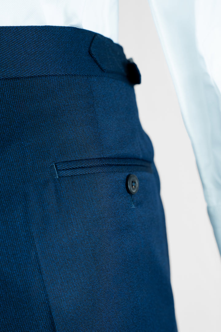 Navy Blue Cavalry Twill Drago Trousers