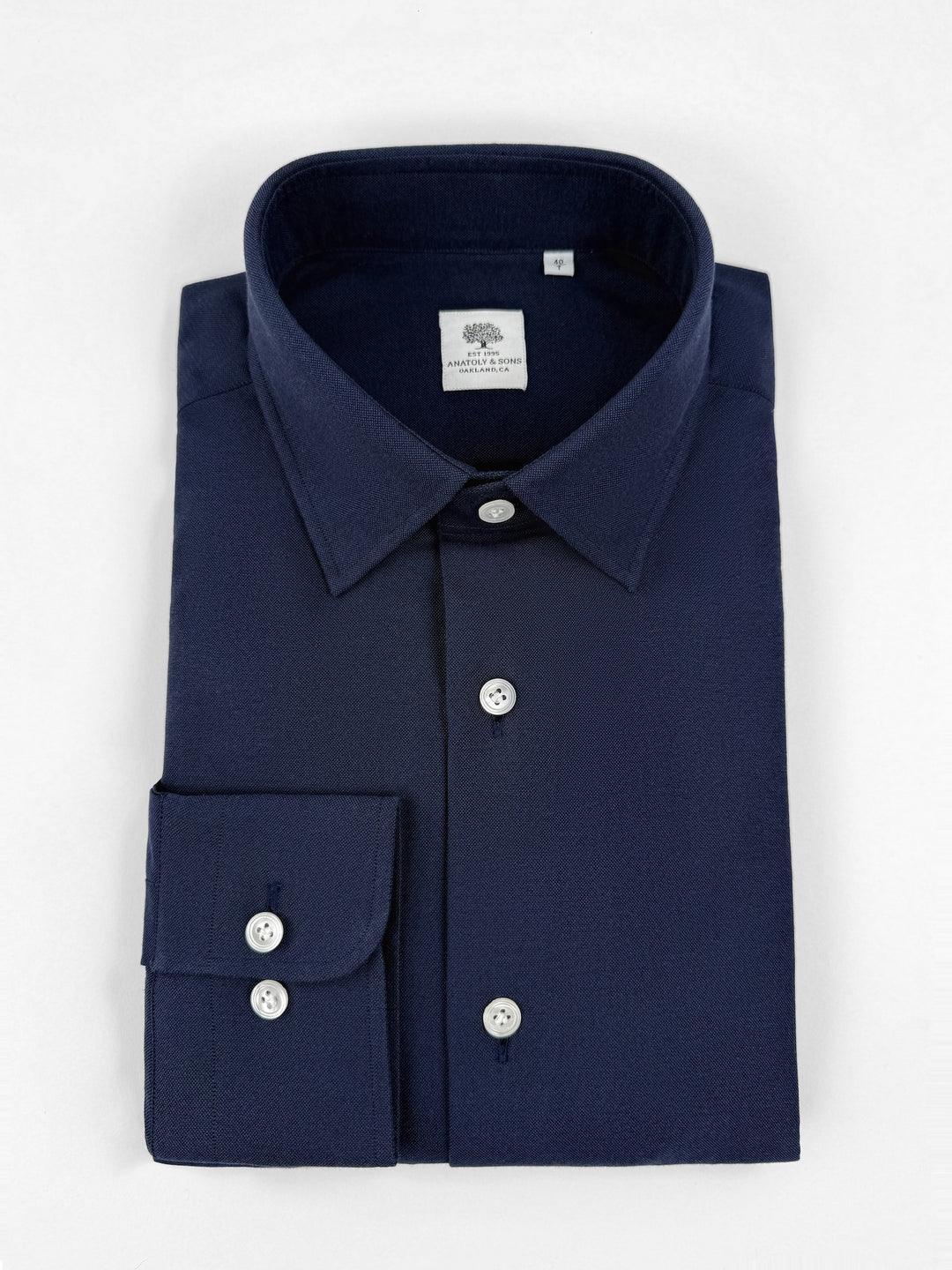Cotton Oxford Dress Shirt
