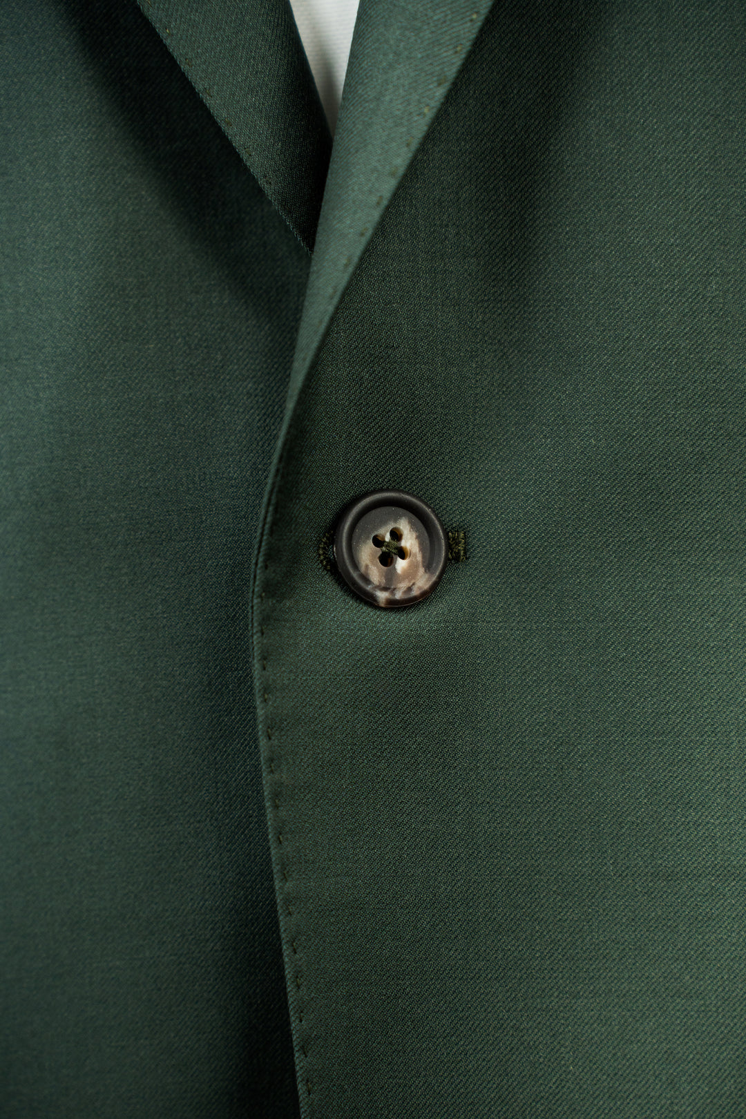 Olive Green Twill Zegna Suit