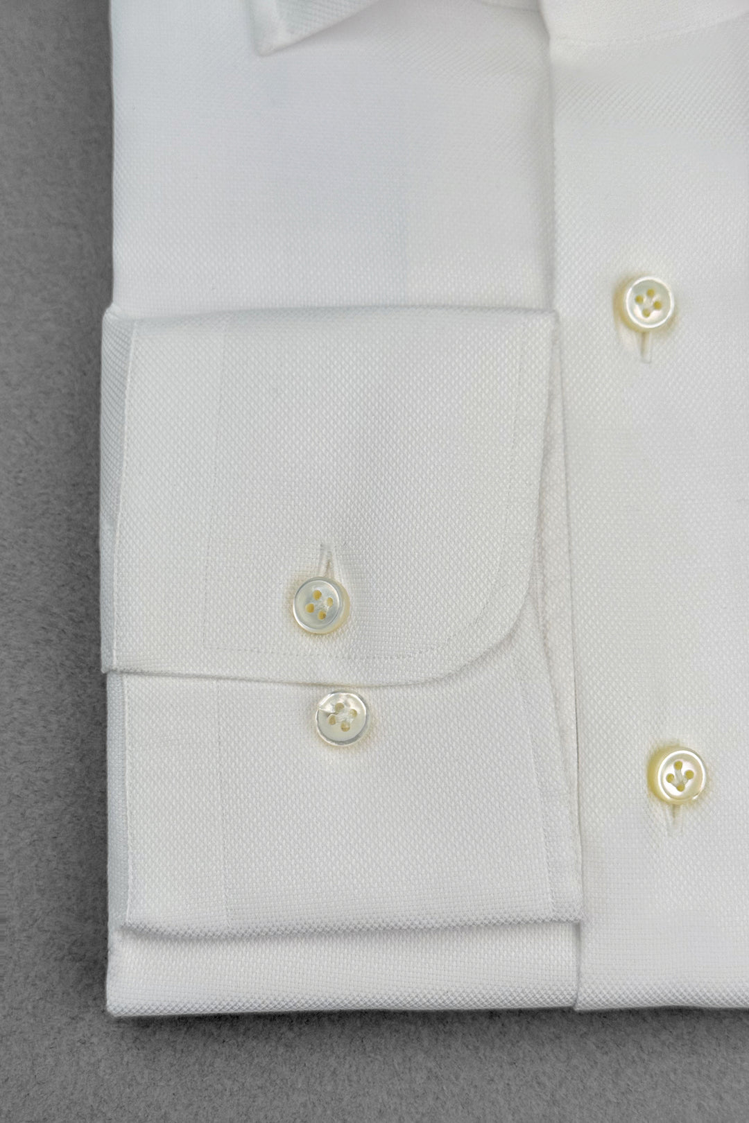 Royal Oxford Cotton Dress Shirt - White