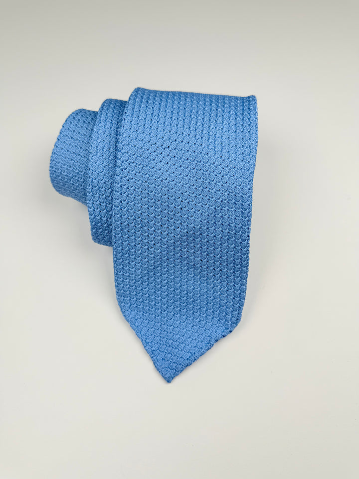 Silk Grenadine Tie - Powder Blue