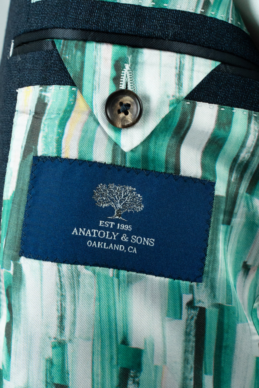 Slate Blue High Twist Wool Suit