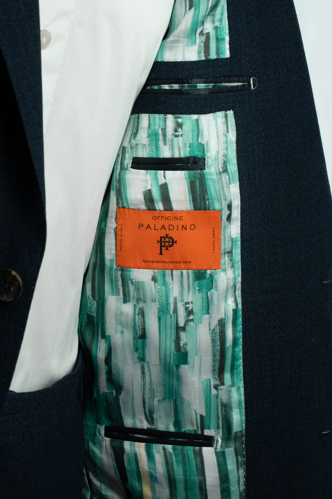 Slate Blue High Twist Wool Suit
