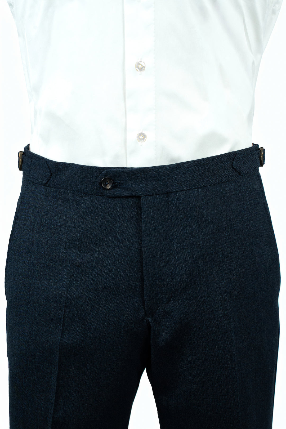 Slate Blue High Twist Wool Suit