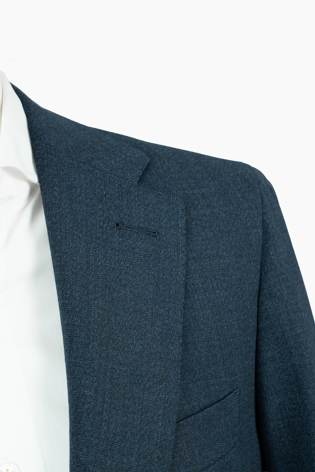 Slate Blue High Twist Wool Suit