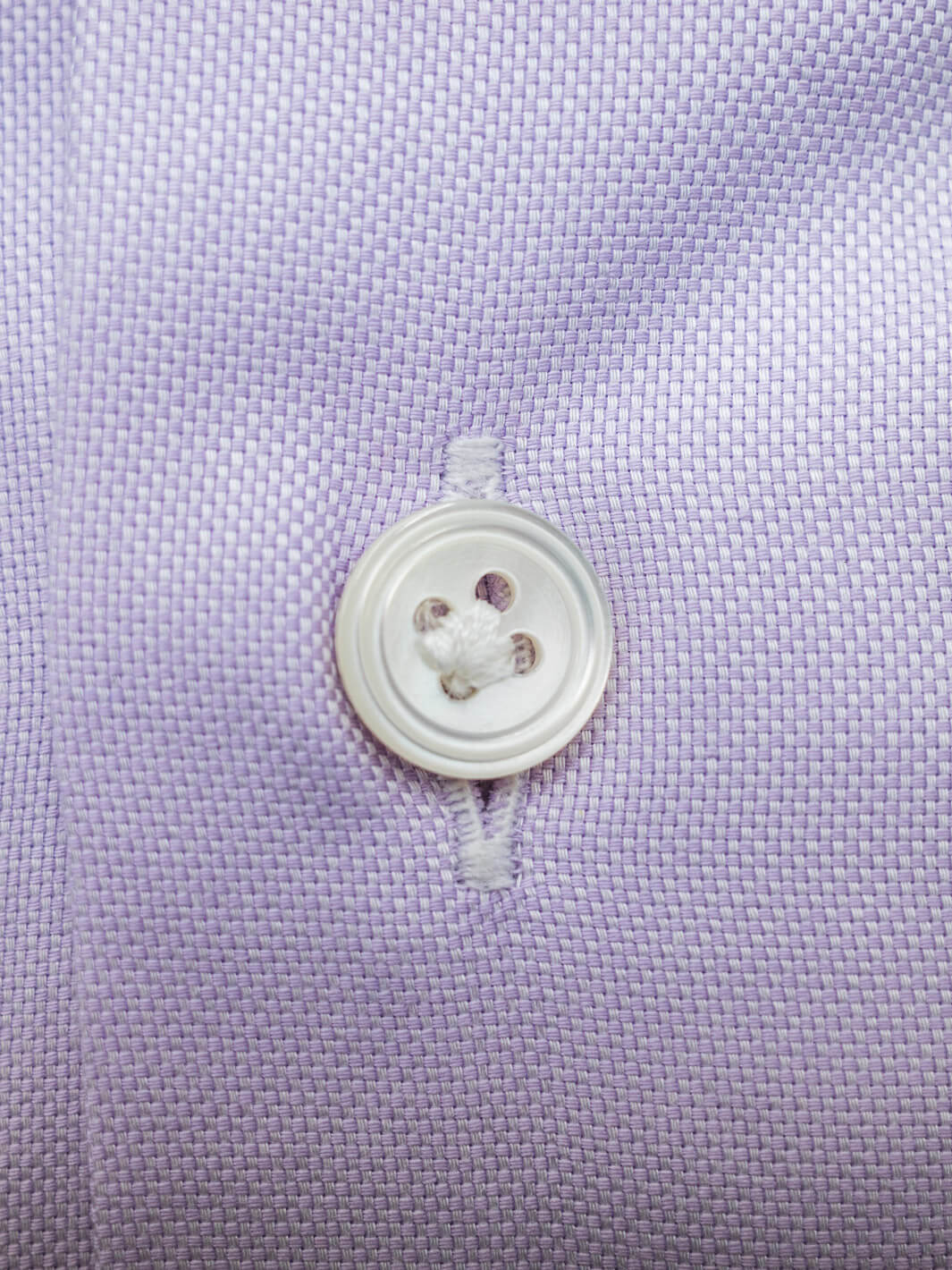 Cotton Oxford Dress Shirt - Purple