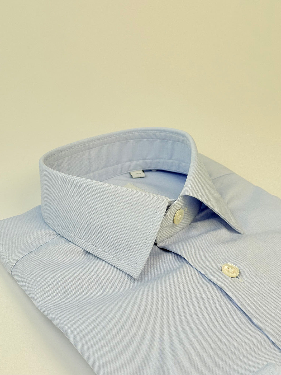 Cotton Oxford Dress Shirt - Sky Blue