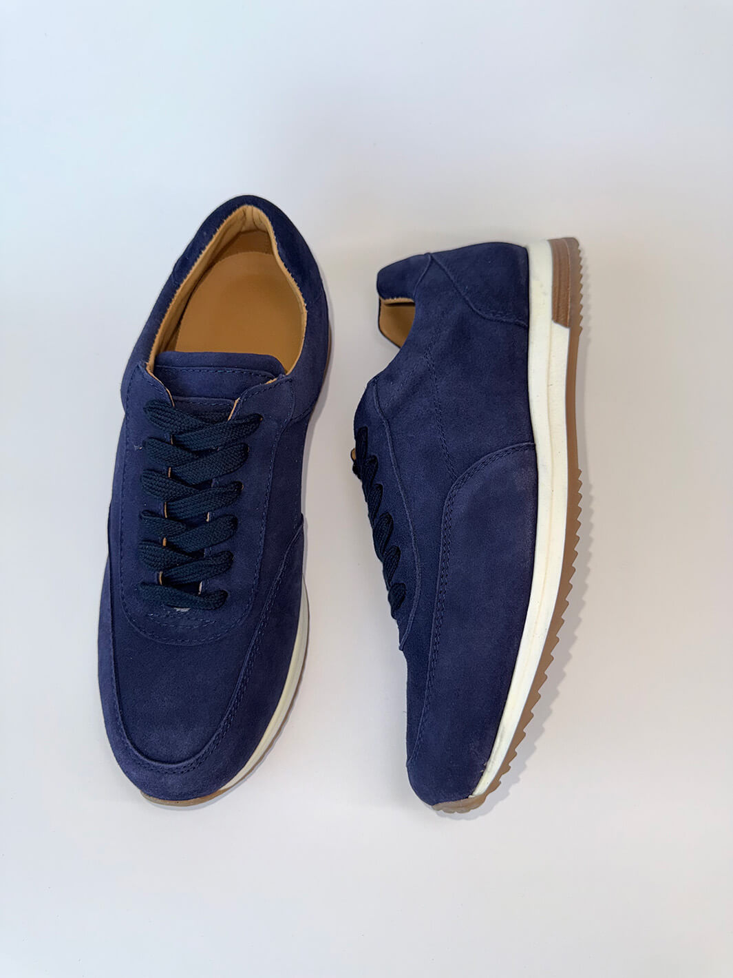 Blue Sport Suede Sneakers
