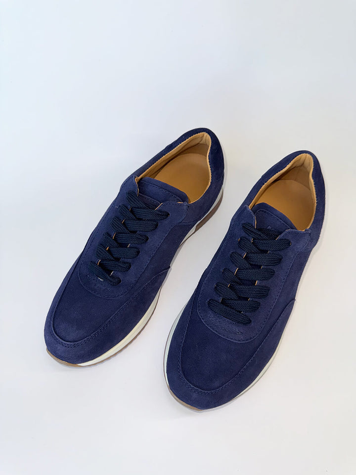 Blue Sport Suede Sneakers