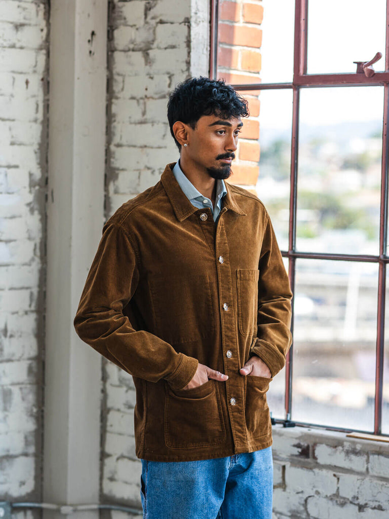 Brown Corduroy Chore Coat Brown Corduroy Chore Coat