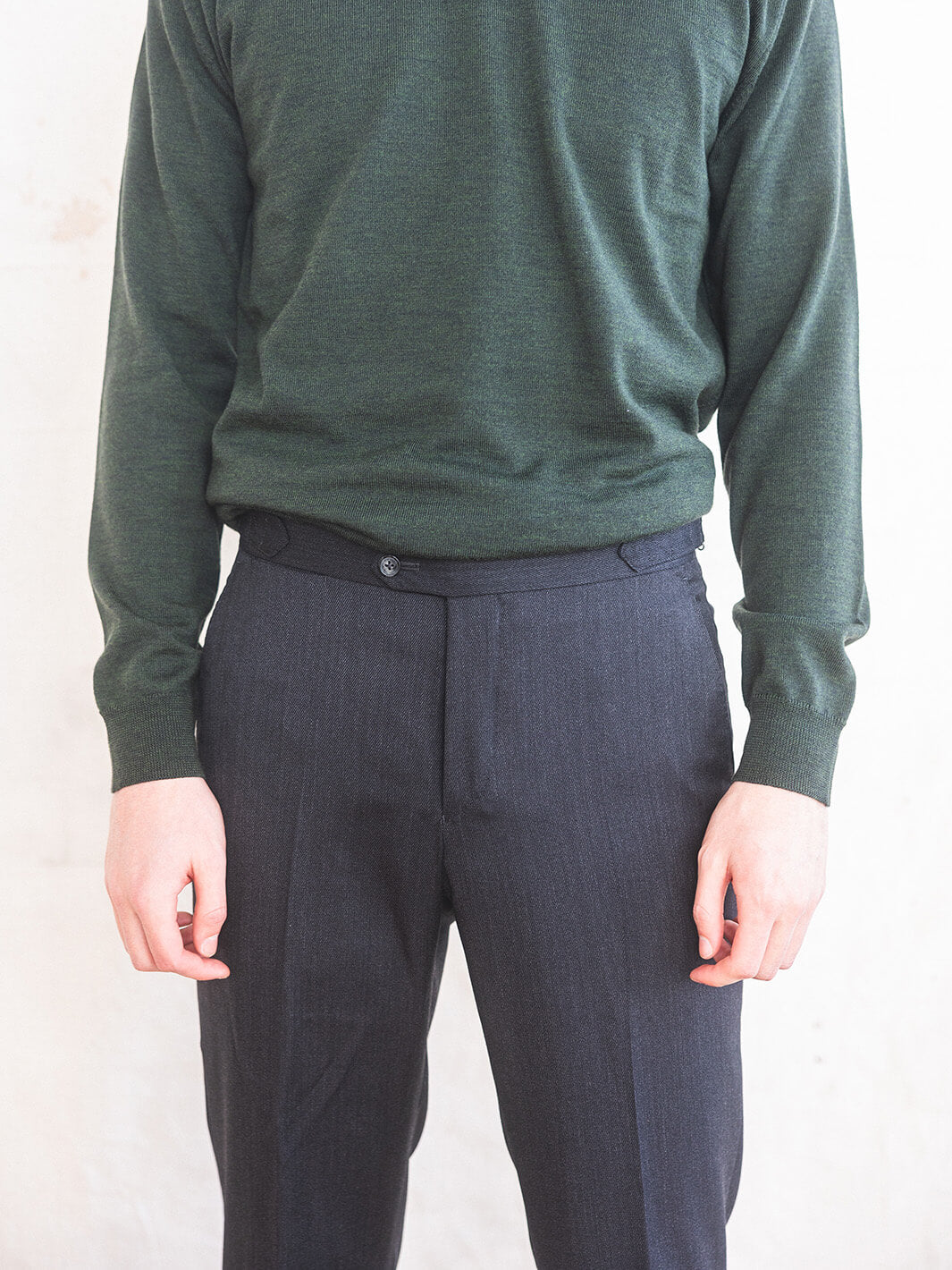 ato CLASSIC WOOL TWILL SARROUEL PANTS ato】STRETCH DENIM SARROUEL
