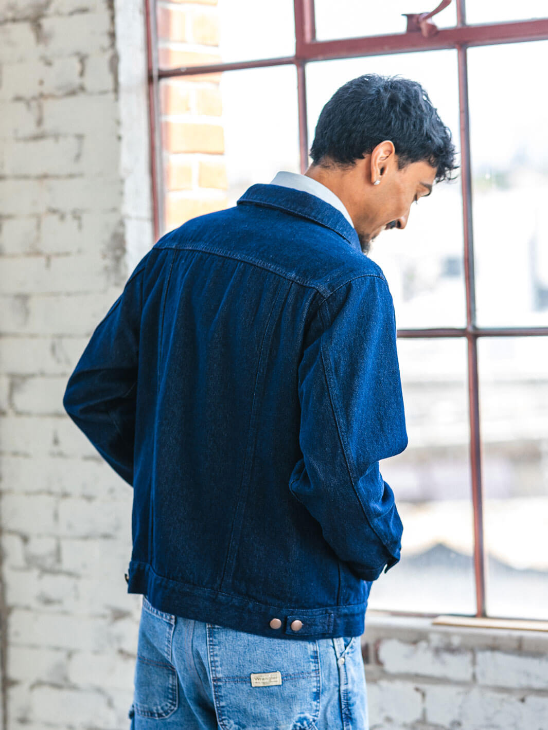 Indigo Classic Denim Trucker Jacket – Anatoly & Sons
