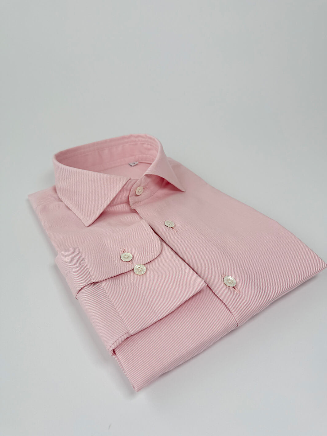 Light Pink Cotton Twill Dress Shirt 16 US (41 EU) Light Pink Cotton Twill Dress Shirt 16 US (41 EU)