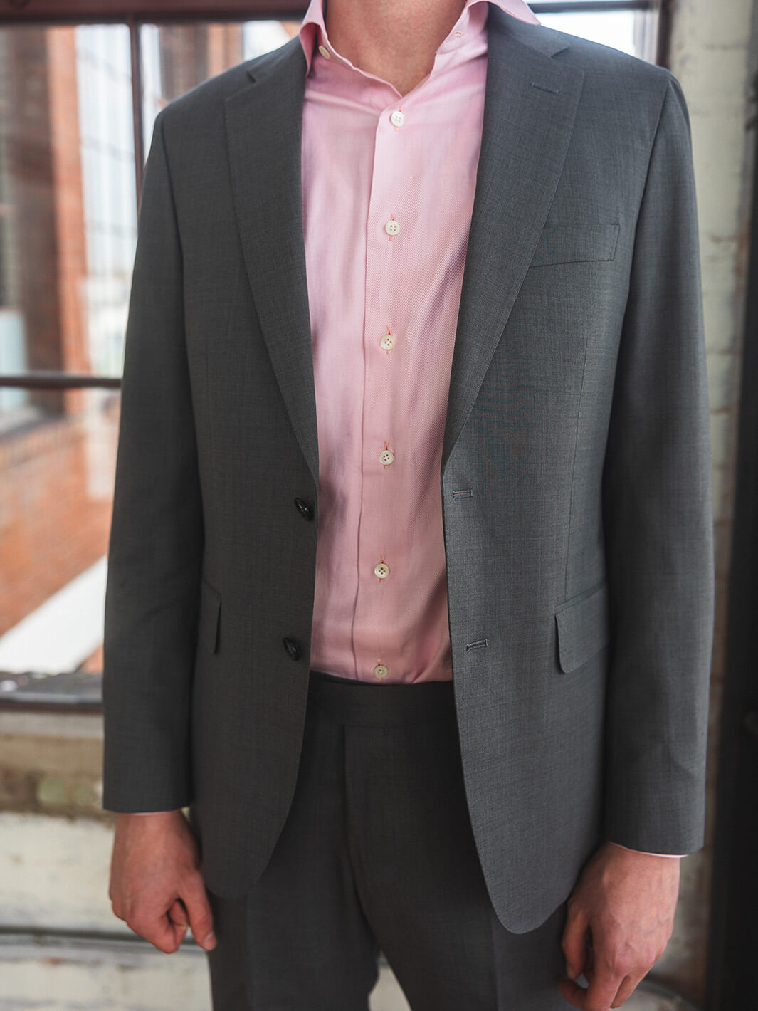 Med Grey FIT Stretch Suit