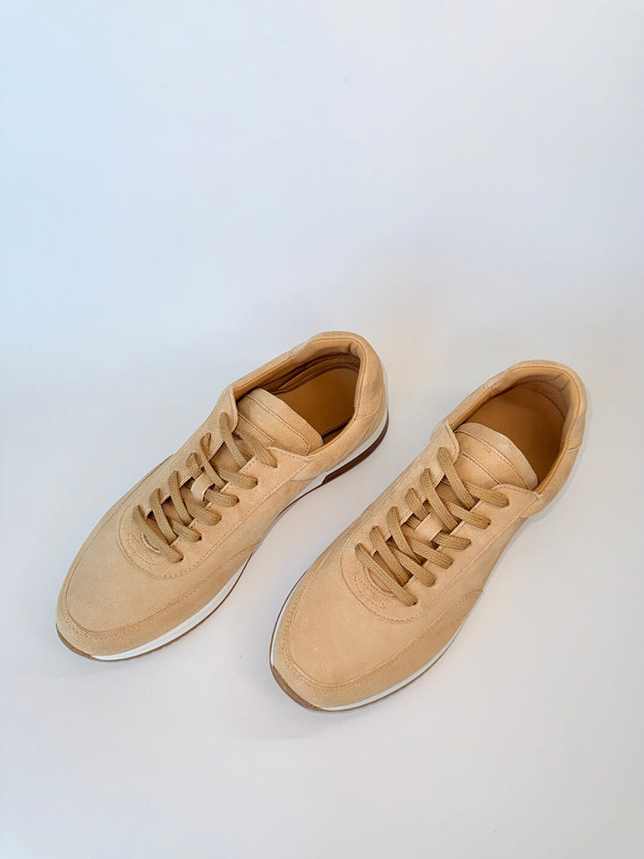 Tan Sport Suede Sneakers