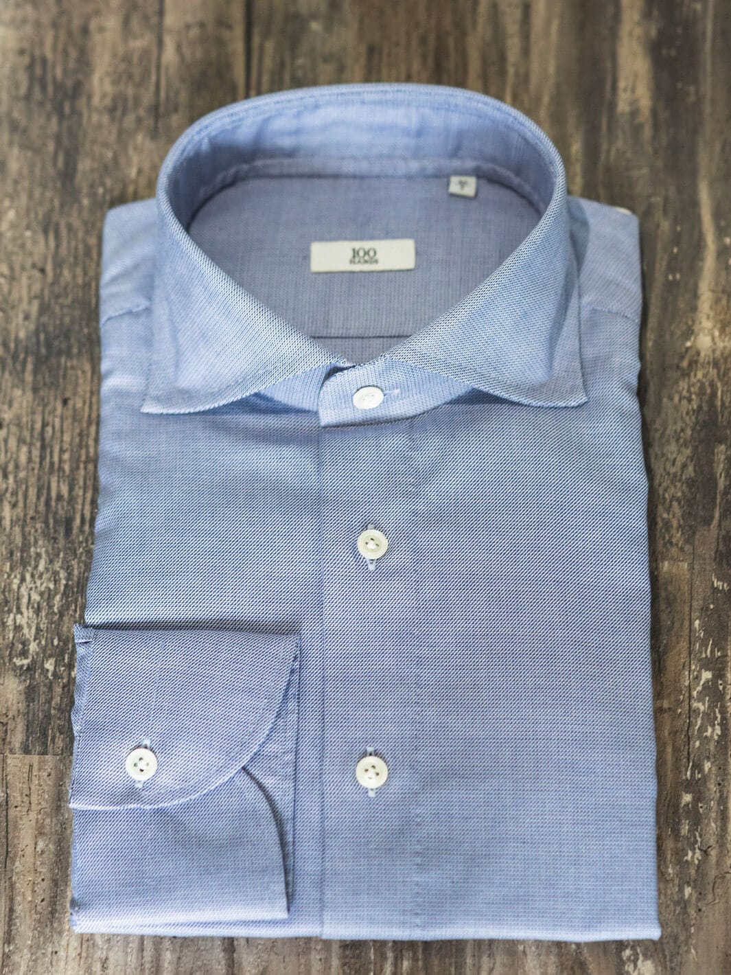100 Hands Blue Twill Shirt