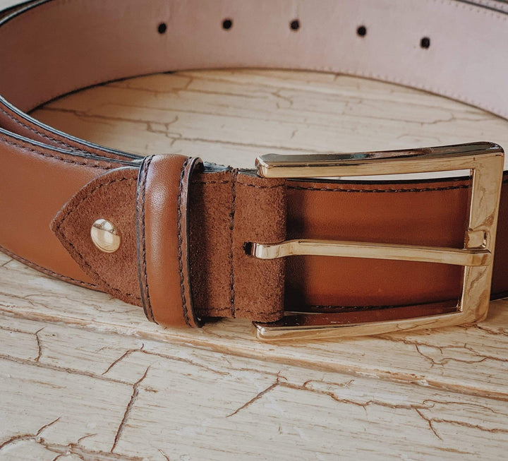 Anatoly's Belts 32 Cognac Harrison Belt