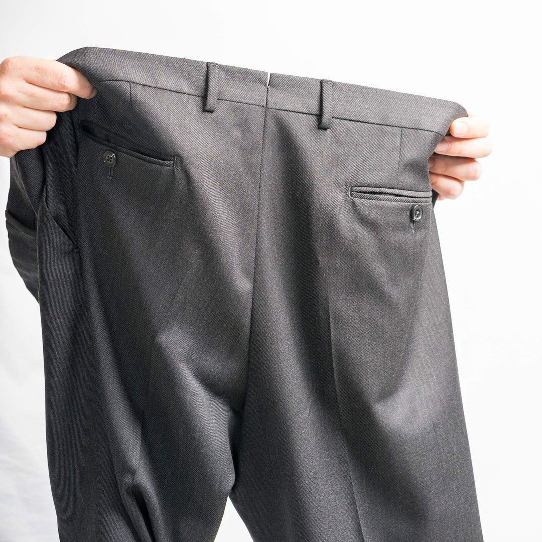 Charcoal Drago Cavalry Twill Trousers