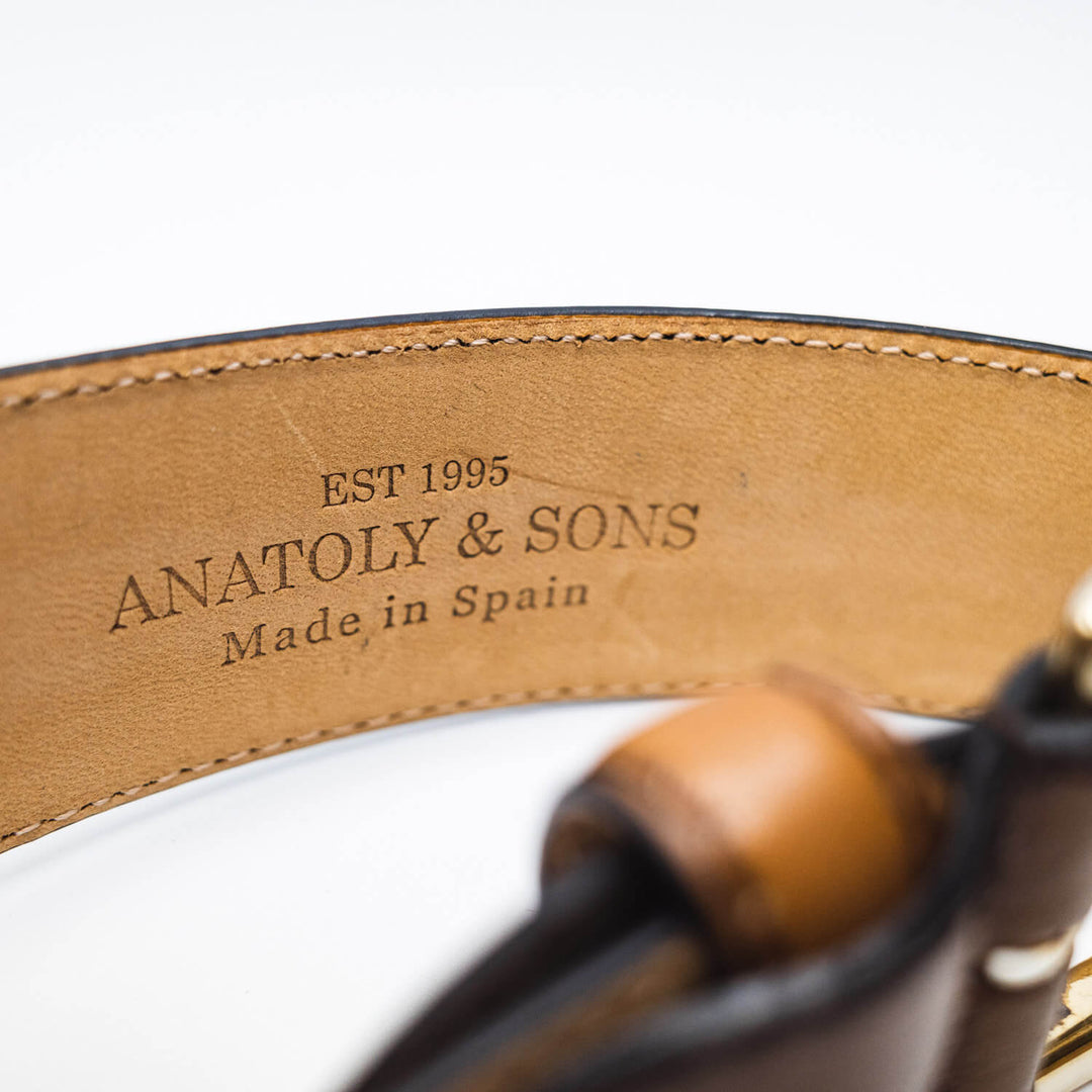 Anatoly & Sons Belts A&S Brown Belt