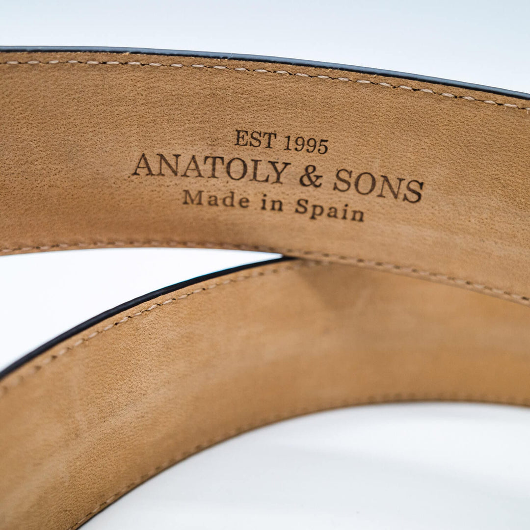 Anatoly & Sons Belts Venezia Belt - Cognac