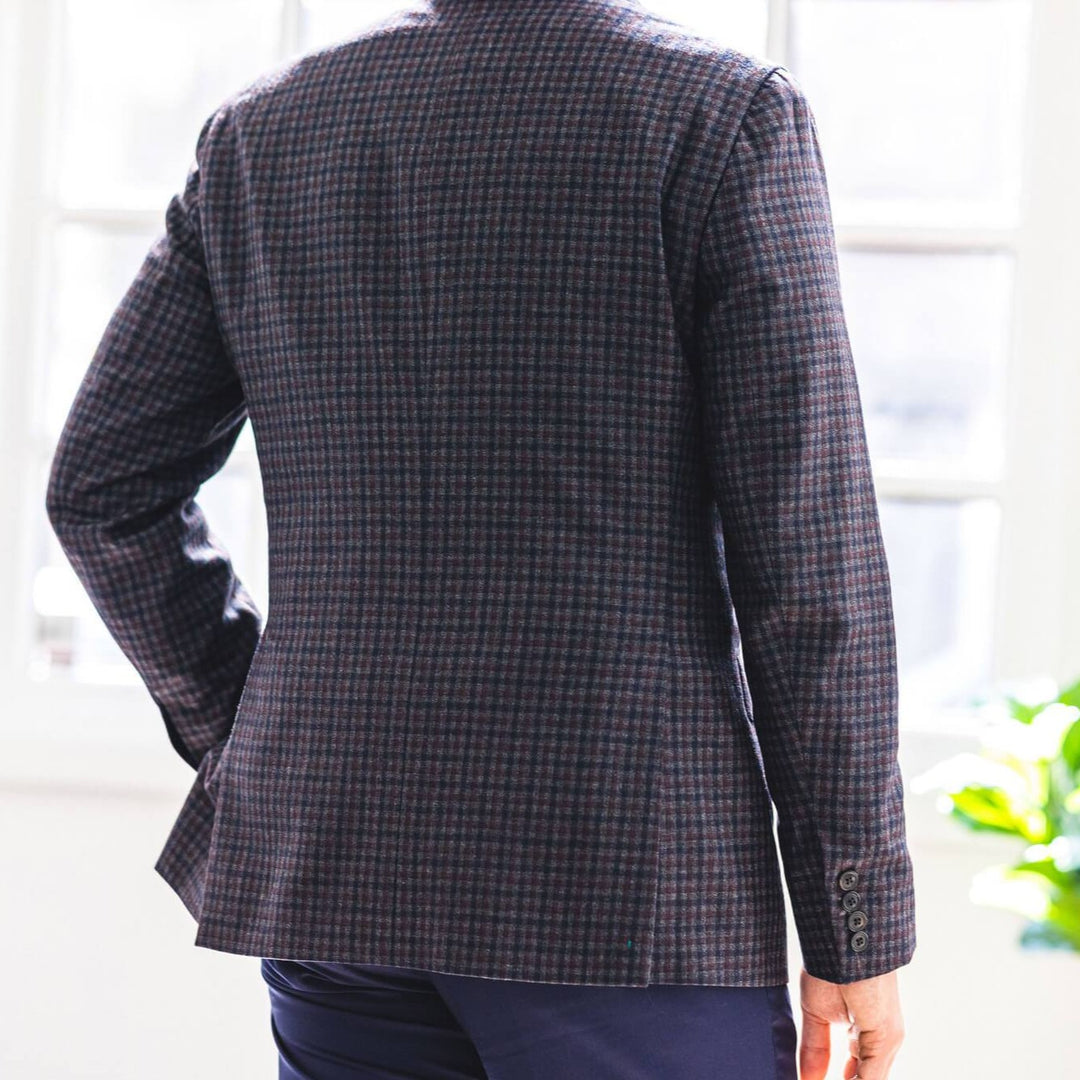 Anatoly & Sons Sport Coats Grey Check Loro Piana Jacket