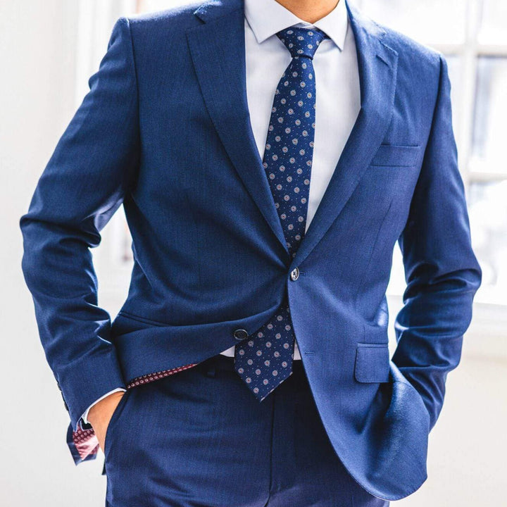 Anatoly & Sons Suits Blue Drago Suit