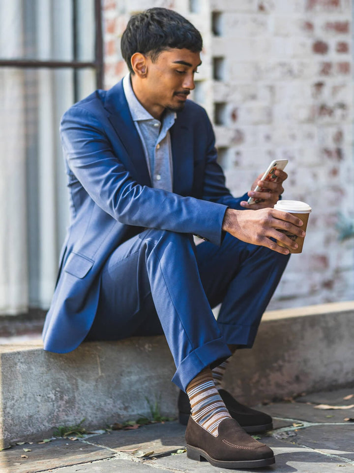 Anatoly & Sons Suits Dormeuil Suit with Custom Venice Lining