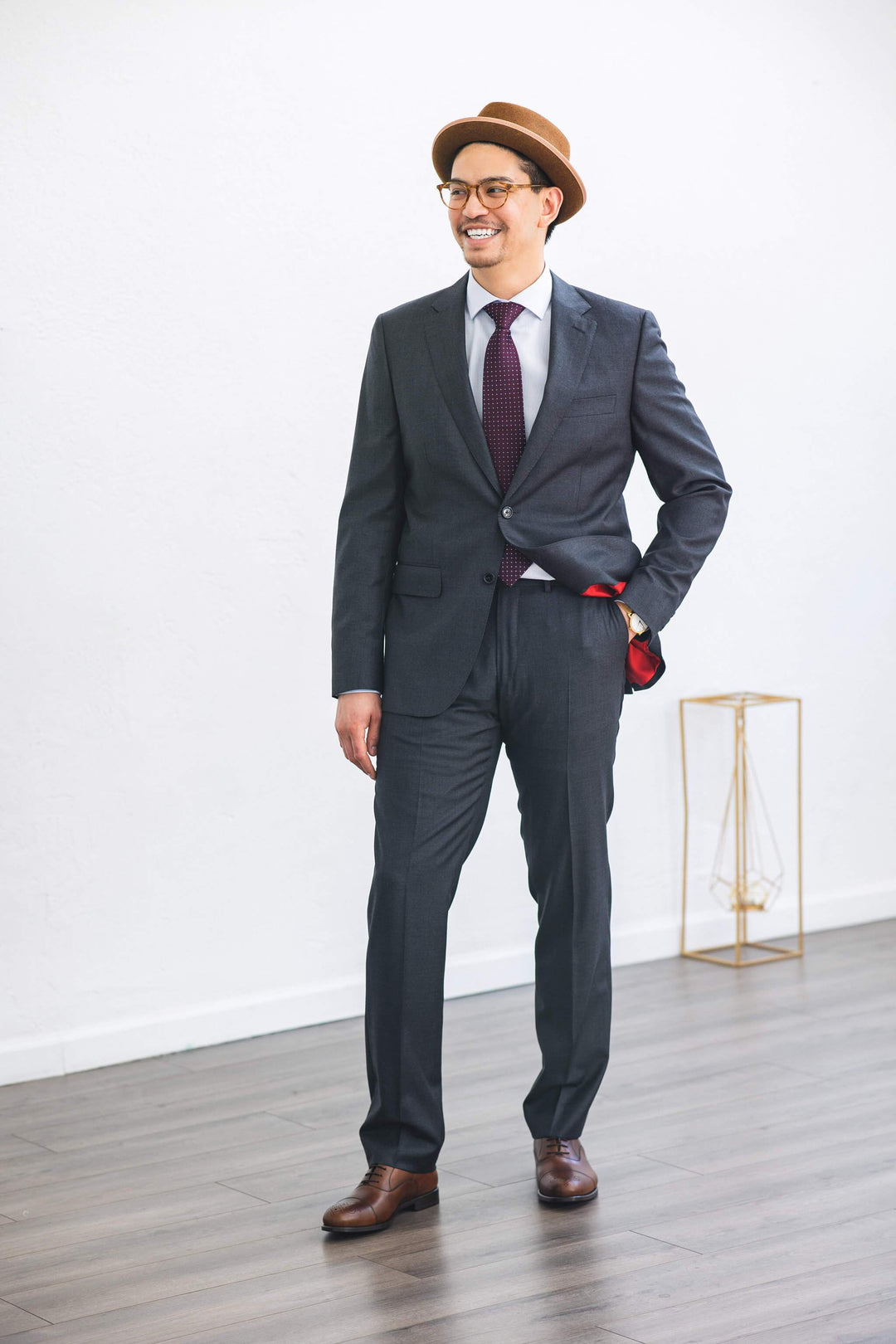 Anatoly & Sons Suits Grey Drago Suit