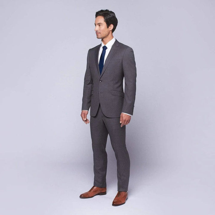 MaxMan Suits 34S / Grey Trend Navy Suit