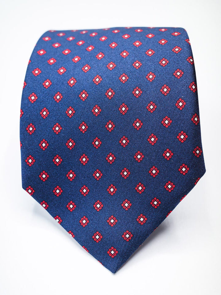 Paolo Albizzati Tie Chambray Flower Print Tie