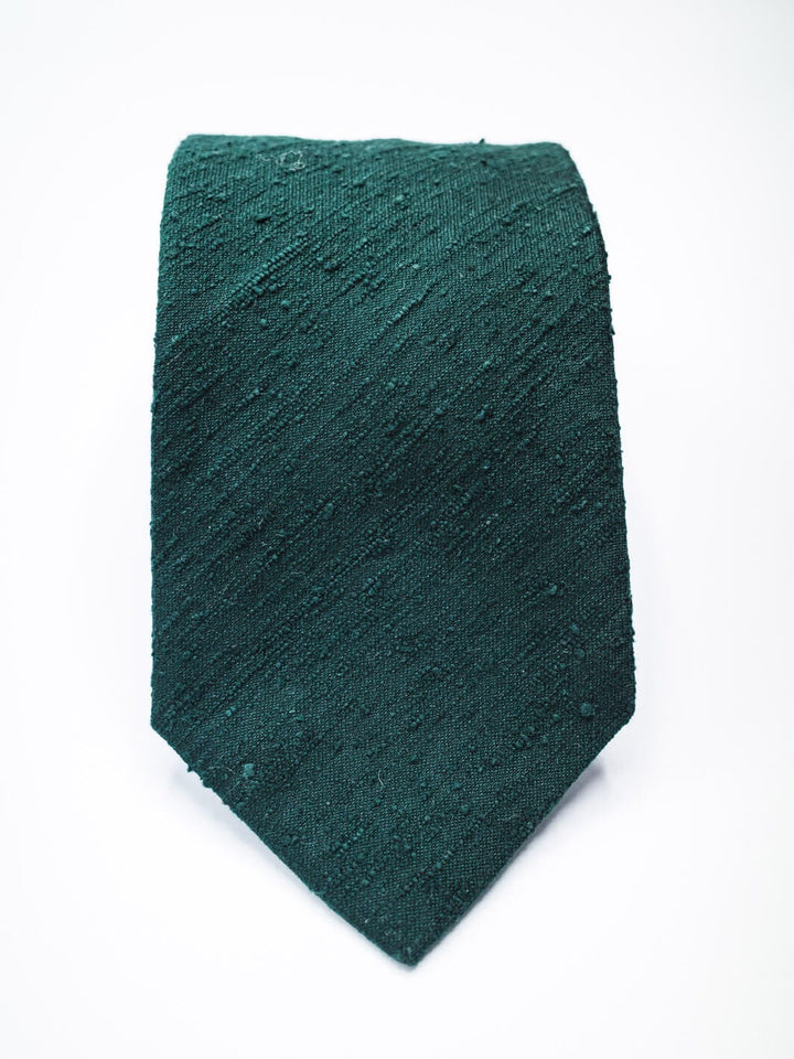 Paolo Albizzati Tie Silk Shantung Tie - Gable Green